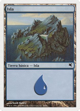 Island (Spanish) - "Isla" (PSAL-H60) [Magic Encyclopedia 2005 (Salvat/Hachette)]