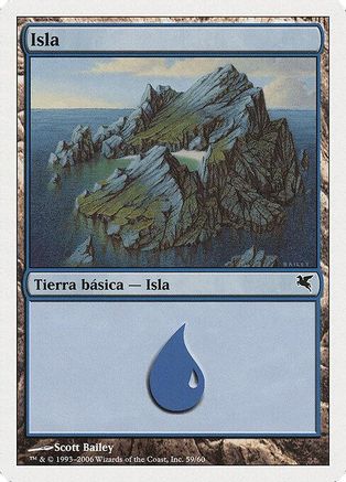 Island (Spanish) - "Isla" (PSAL-G59) [Magic Encyclopedia 2005 (Salvat/Hachette)]