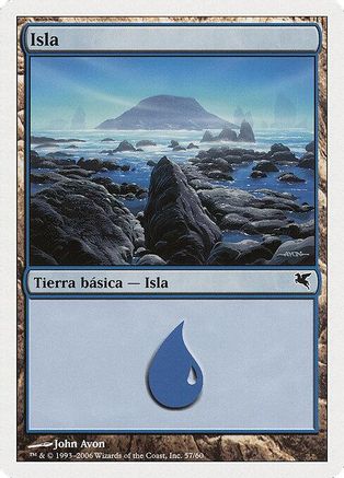 Island (Spanish) - "Isla" (PSAL-H57) [Magic Encyclopedia 2005 (Salvat/Hachette)]