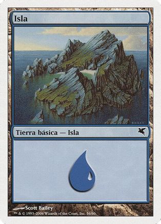 Island (Spanish) - "Isla" (PSAL-H56) [Magic Encyclopedia 2005 (Salvat/Hachette)]