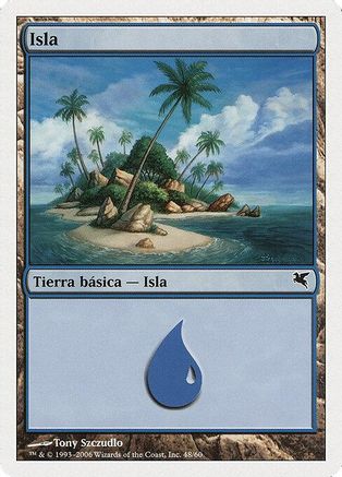 Island (Spanish) - "Isla" (PSAL-H48) [Magic Encyclopedia 2005 (Salvat/Hachette)]