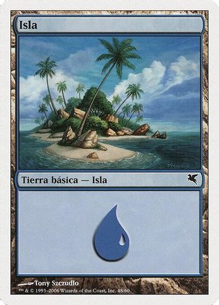 Island (Spanish) - "Isla" (PSAL-G48) [Magic Encyclopedia 2005 (Salvat/Hachette)]