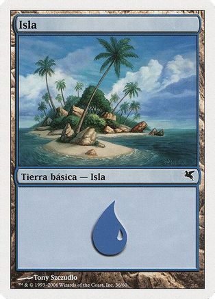 Island (Spanish) - "Isla" (PSAL-H36) [Magic Encyclopedia 2005 (Salvat/Hachette)]