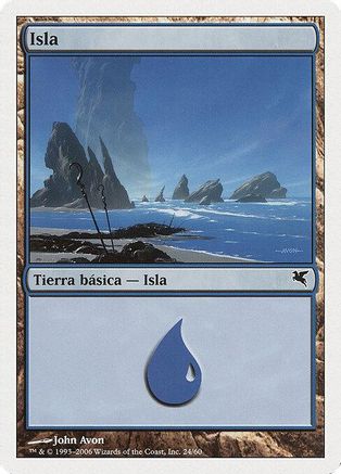 Island (Spanish) - "Isla" (PSAL-H24) [Magic Encyclopedia 2005 (Salvat/Hachette)]