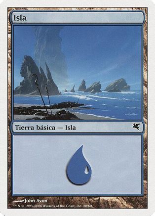 Island (Spanish) - "Isla" (PSAL-H20) [Magic Encyclopedia 2005 (Salvat/Hachette)]
