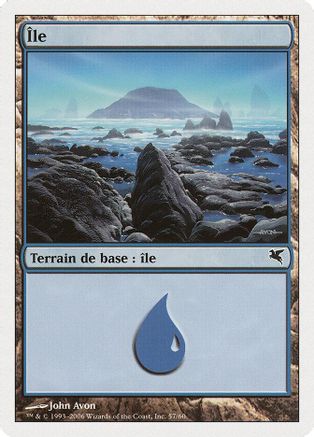 Island (French) - "Ile" (PSAL-H57) [Magic Encyclopedia 2005 (Salvat/Hachette)]