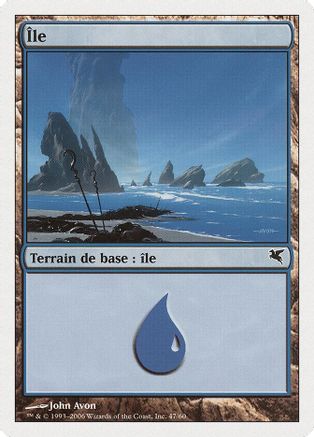 Island (French) - "Ile" (PSAL-H47) [Magic Encyclopedia 2005 (Salvat/Hachette)]