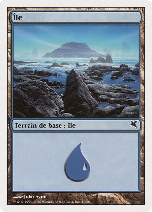 Island (French) - "Ile" (PSAL-H46) [Magic Encyclopedia 2005 (Salvat/Hachette)]