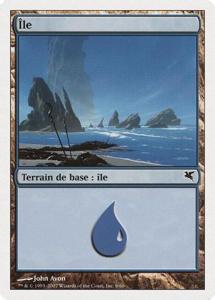 Island (French) - "Ile" (PSAL-0E9) [Magic Encyclopedia 2005 (Salvat/Hachette)]