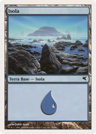 Island (Italian) - "Isola" (PSAL-G60) [Magic Encyclopedia 2005 (Salvat/Hachette)]