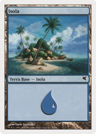 Island (Italian) - "Isola" (PSAL-E56) [Magic Encyclopedia 2005 (Salvat/Hachette)]