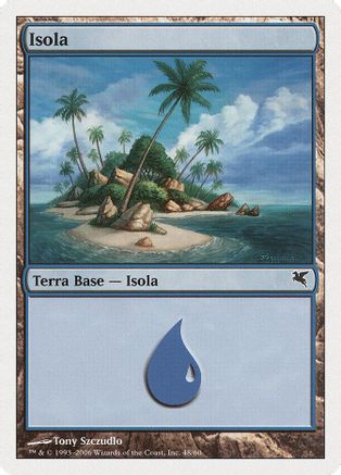 Island (Italian) - "Isola" (PSAL-H48) [Magic Encyclopedia 2005 (Salvat/Hachette)]