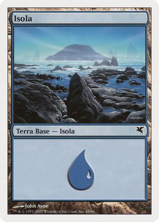 Island (Italian) - "Isola" (PSAL-E45) [Magic Encyclopedia 2005 (Salvat/Hachette)]