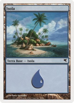 Island (Italian) - "Isola" (PSAL-H36) [Magic Encyclopedia 2005 (Salvat/Hachette)]