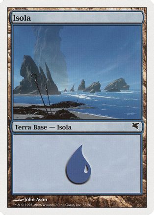 Island (Italian) - "Isola" (PSAL-H35) [Magic Encyclopedia 2005 (Salvat/Hachette)]