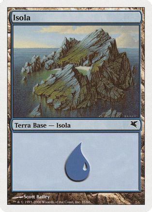 Island (Italian) - "Isola" (PSAL-G35) [Magic Encyclopedia 2005 (Salvat/Hachette)]