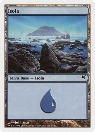 Island (Italian) - "Isola" (PSAL-H34) [Magic Encyclopedia 2005 (Salvat/Hachette)]