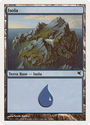Island (Italian) - "Isola" (PSAL-H33) [Magic Encyclopedia 2005 (Salvat/Hachette)]
