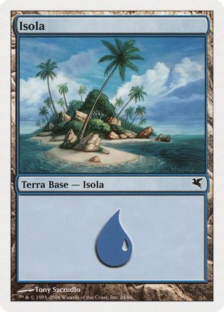 Island (Italian) - "Isola" (PSAL-G24) [Magic Encyclopedia 2005 (Salvat/Hachette)]