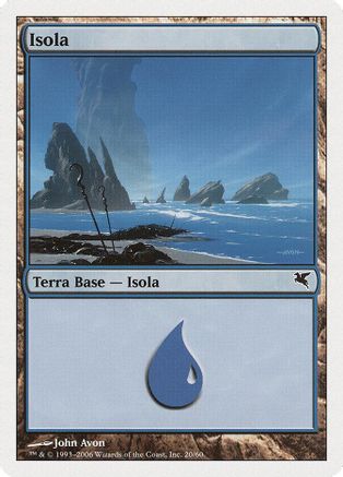 Island (Italian) - "Isola" (PSAL-H20) [Magic Encyclopedia 2005 (Salvat/Hachette)]