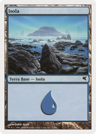 Island (Italian) - "Isola" (PSAL-G11) [Magic Encyclopedia 2005 (Salvat/Hachette)]