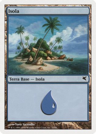 Island (Italian) - "Isola" (PSAL-H10) [Magic Encyclopedia 2005 (Salvat/Hachette)]