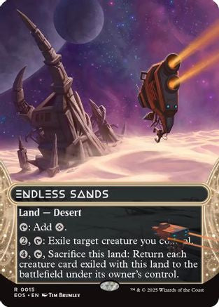 Endless Sands (0008) (Borderless) [Edge of Eternities: Stellar Sights]