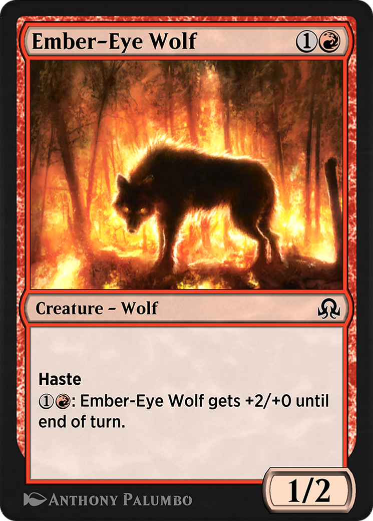 Ember-Eye Wolf (SIR-152) [Shadows over Innistrad Remastered]
