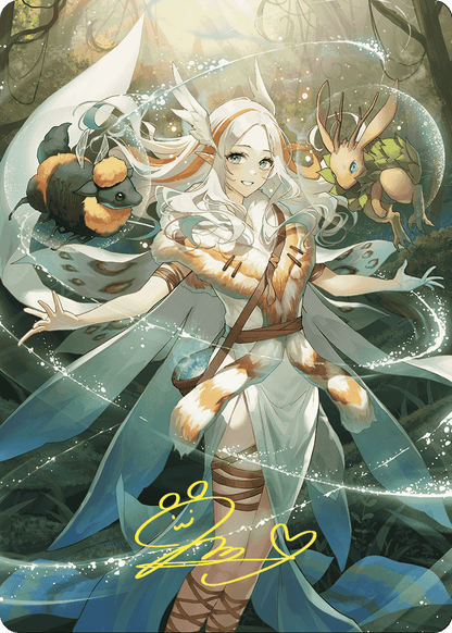 Greater Auramancy // Greater Auramancy (AWOE-076) (Borderless) [Wilds of Eldraine Art Series]