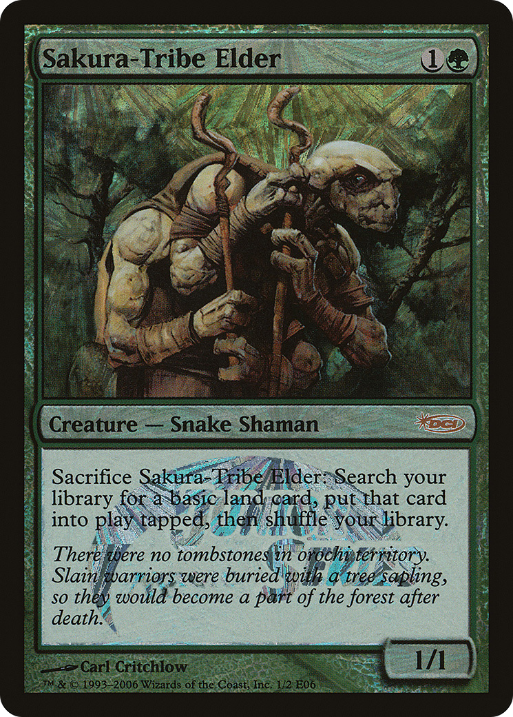 Sakura-Tribe Elder (PJSE-1E06) [Junior Series Europe] Foil