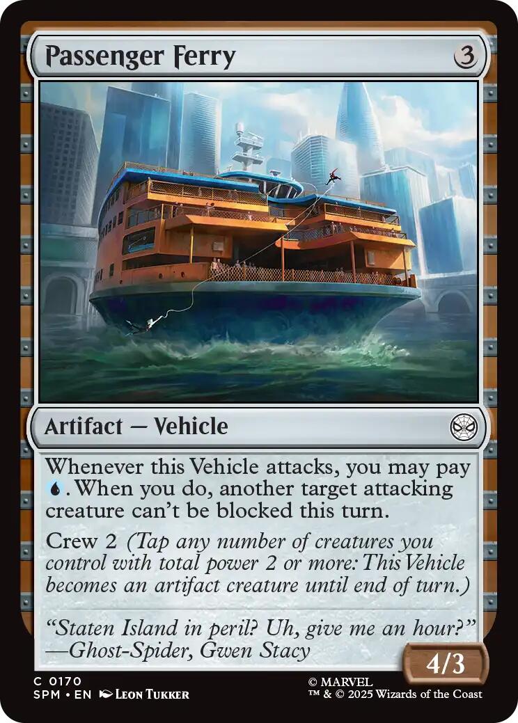 Passenger Ferry [Marvel's Spider-Man]