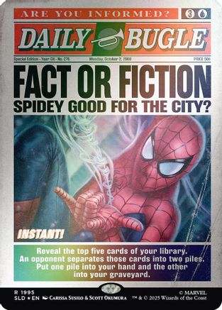 Fact or Fiction (SLD-1995) (Rainbow Foil) [Secret Lair Drop Series] Foil