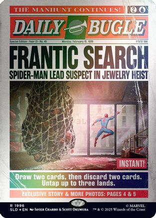 Frantic Search (SLD-1996) (Rainbow Foil) [Secret Lair Drop Series] Foil