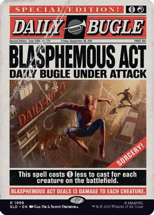 Blasphemous Act (SLD-1998) [Secret Lair Drop Series]