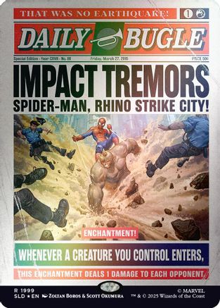 Impact Tremors (SLD-1999) (Rainbow Foil) [Secret Lair Drop Series] Foil