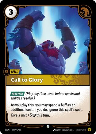 Call to Glory (207/298) - Origins