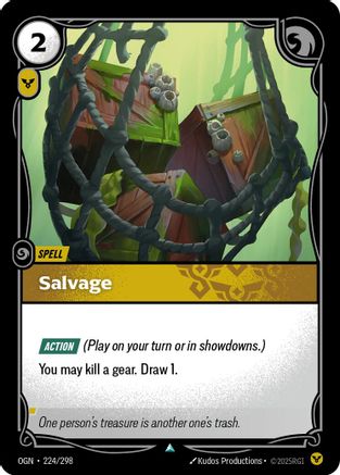 Salvage (224/298) - Origins