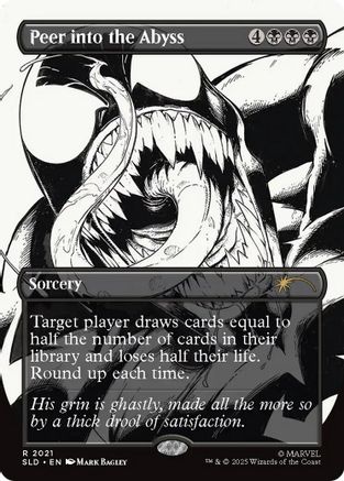 Peer into the Abyss (SLD-2021) [Secret Lair Drop Series]