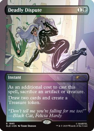 Deadly Dispute (SLD-1985) (Rainbow Foil) [Secret Lair Drop Series] Foil