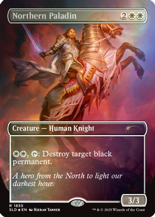 Northern Paladin (Rainbow Foil) (SLD-1855) [Secret Lair Drop Series] Foil