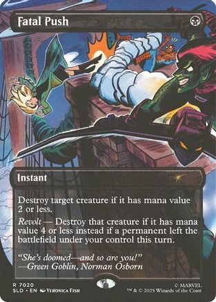 Fatal Push (SLD-7020) [Secret Lair Drop Series]