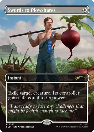 Swords to Plowshares (SLD-2167) [Secret Lair Drop Series]