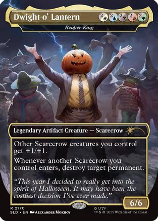 Dwight o' Lantern - Reaper King (SLD-2170) [Secret Lair Drop Series] Foil