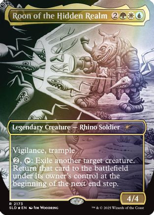 Roon of the Hidden Realm (Rainbow Foil) (SLD-2173) [Secret Lair Drop Series] Foil