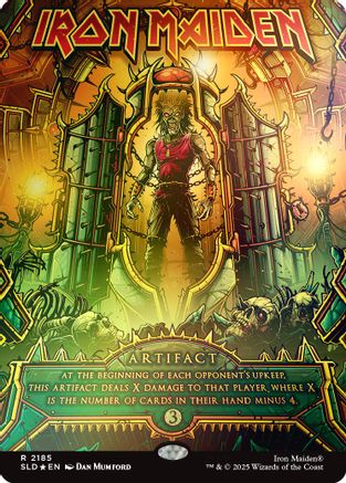 Iron Maiden (Rainbow Foil) (SLD-2185) [Secret Lair Drop Series] Foil