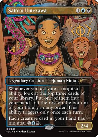 Satoru Umezawa (SLD-2283) [Secret Lair Drop Series]