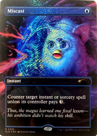 Miscast (Confetti Foil) (SLD-2332) [Secret Lair Drop Series] Foil