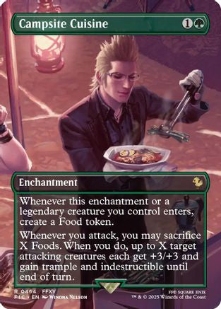 Campsite Cuisine (Borderless) (FIC-464) [Commander: FINAL FANTASY]