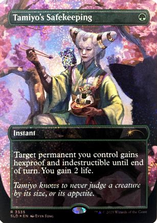 Tamiyo's Safekeeping (Confetti Foil) (SLD-2335) [Secret Lair Drop Series] Foil