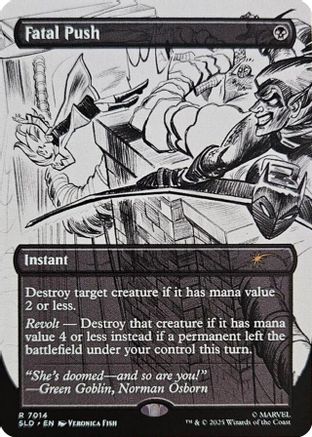 Fatal Push (SLD-7014) [Secret Lair Drop Series]